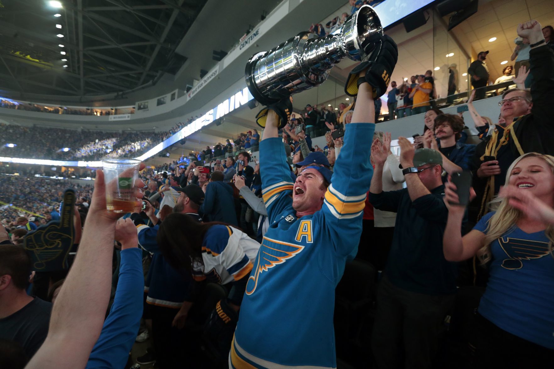 Blues win The Cup